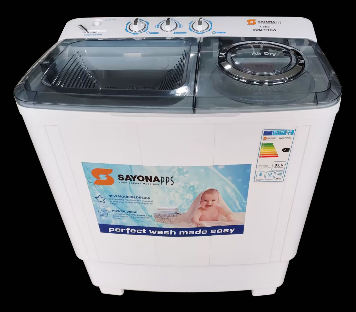 Washing Machine SWM-75TGW